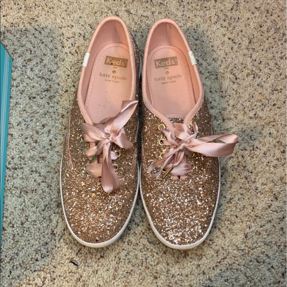Kate Spade Glitter Keds